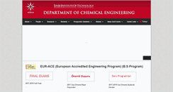 Desktop Screenshot of che.iyte.edu.tr