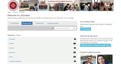 Desktop Screenshot of libguides.iyte.edu.tr
