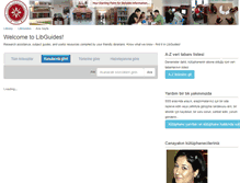 Tablet Screenshot of libguides.iyte.edu.tr